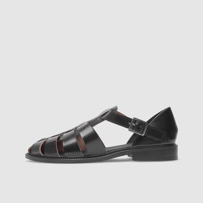 Black men's shoes