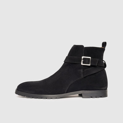 Men's boots with buckles