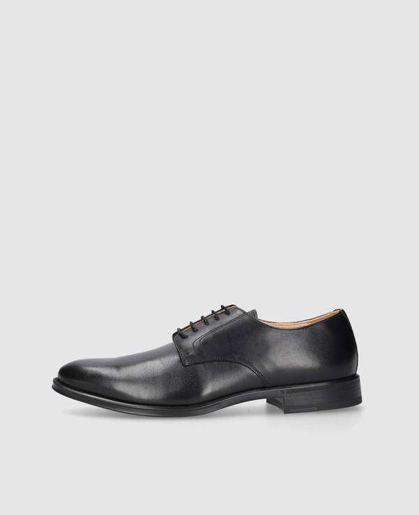 Santoni made in Italy earl black dress shoes Earl III Formal Oxford | Oak Hall, Inc main image 4