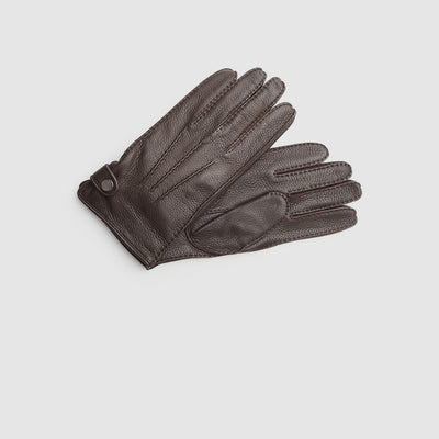 Leather gloves for men