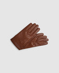 Fine Leather Gloves - Light Brown