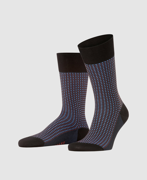 Falke Uptown Tie Men Socks - Black