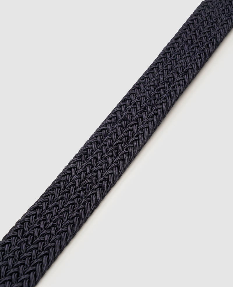 Braided Belt - Dark Grey