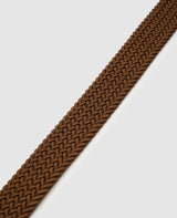 Braided Belt - Brown