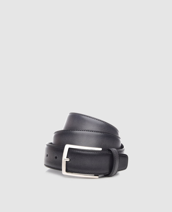 Men’s Patina belt in grey - Grey