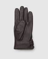Deerskin gloves - Dark Brown