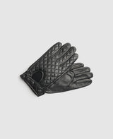 Quilted gloves - Black